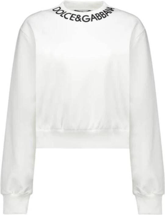 Dolce & Gabbana Sweatshirts Wit Dames