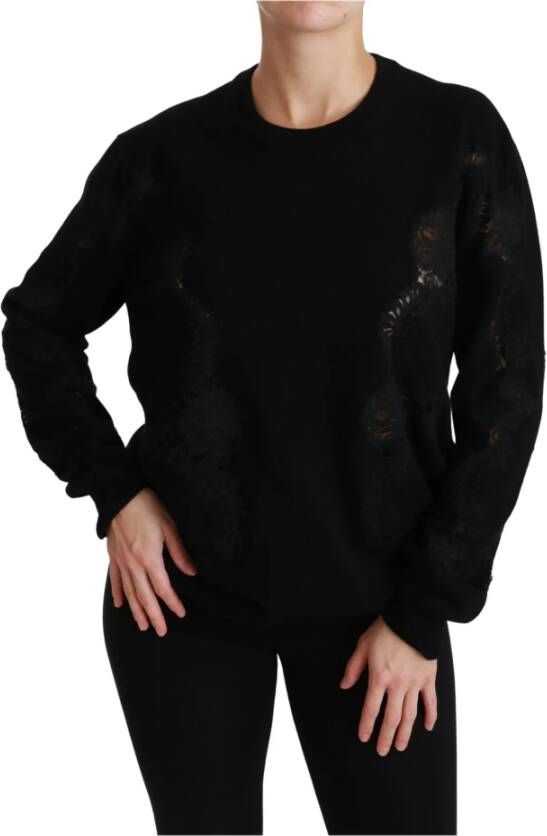 Dolce & Gabbana Sweatshirts Zwart Dames