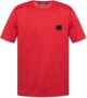 Dolce & Gabbana Geribbelde Katoenen Crew-Neck T-Shirt Red Heren - Thumbnail 1