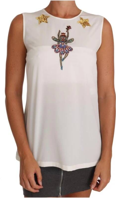Dolce & Gabbana T-shirt Wit Dames