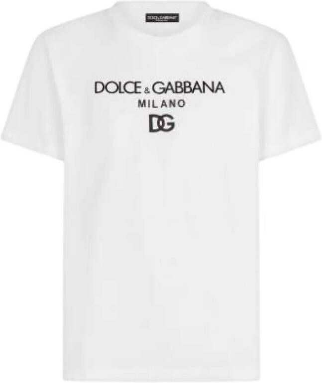 Dolce & Gabbana T-shirt Wit Heren
