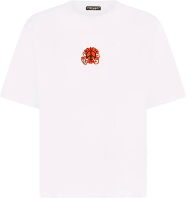 Dolce & Gabbana T-shirt Wit Heren