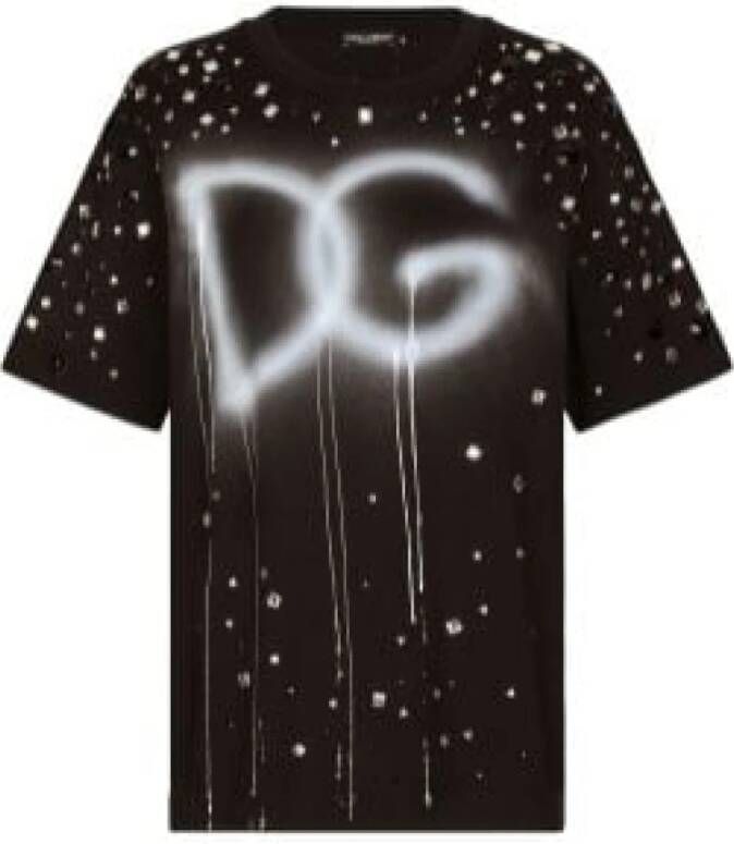 Dolce & Gabbana t-shirt Zwart Dames
