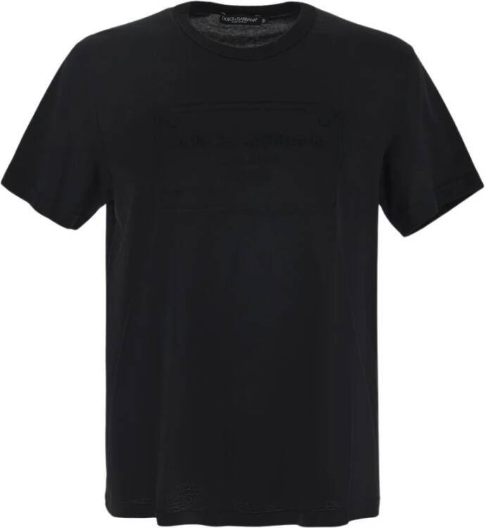 Dolce & Gabbana t-shirt Zwart Heren