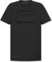 Dolce & Gabbana Heren Embossed Logo T-Shirt Zwart Black Heren - Thumbnail 1