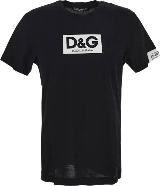 Dolce & Gabbana T-shirt Zwart Heren