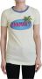 Dolce & Gabbana Gele Havanity Ronde Hals Tee Katoenen T-shirt Yellow Dames - Thumbnail 1