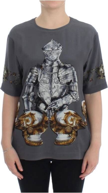 Dolce & Gabbana T-Shirts Grijs Dames