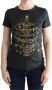 Dolce & Gabbana 2017 Motief T-Shirt Authentieke Italiaanse Mode Gray Dames - Thumbnail 1