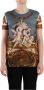 Dolce & Gabbana Multicolor Angel Print Shirt Top Multicolor Dames - Thumbnail 1
