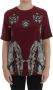 D&G Overhemd D&G Dolce Gabbana Silk Crew Neck Korte Mouw TShirt - Thumbnail 1