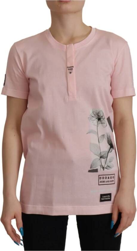 Dolce & Gabbana T-Shirts Roze Dames