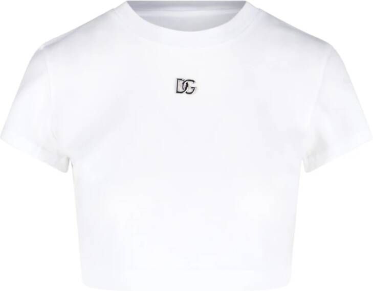 Dolce & Gabbana T-Shirts Wit Dames