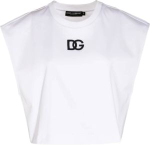 Dolce & Gabbana T-shirts Wit Dames