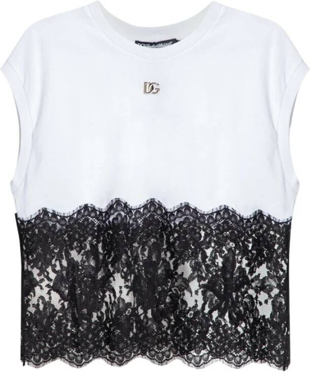 Dolce & Gabbana T-shirt White Dames