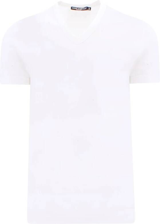 Dolce & Gabbana T-Shirts Wit Heren