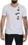 Dolce & Gabbana Elegant wit katoen zijden T-shirt White Heren - Thumbnail 1