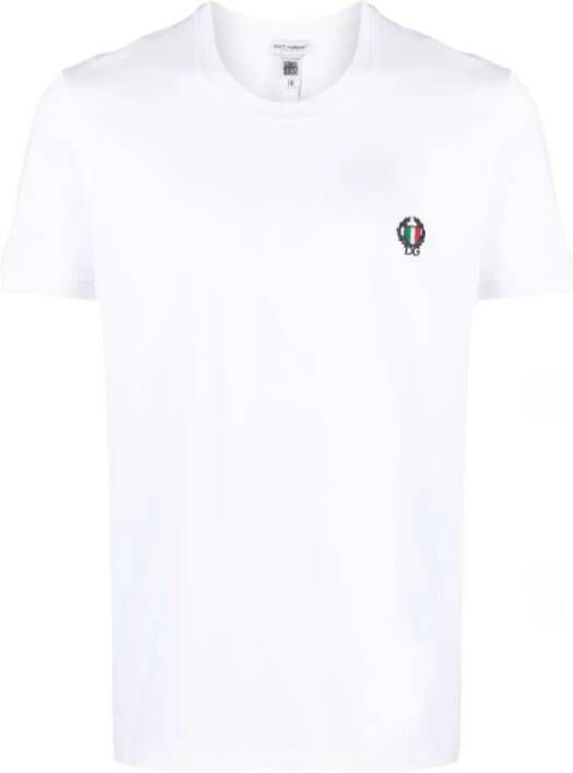 Dolce & Gabbana T-Shirts Wit Heren