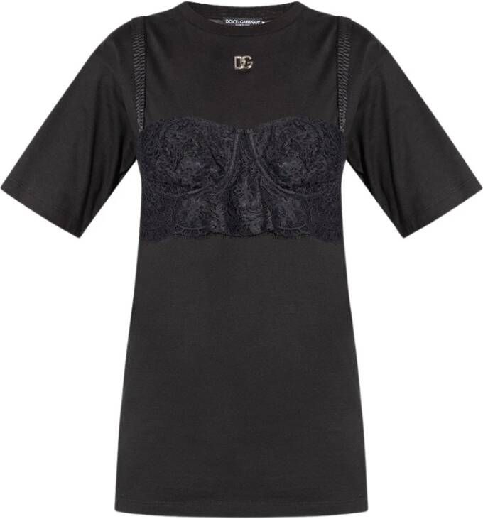 Dolce & Gabbana T-shirts Zwart Dames