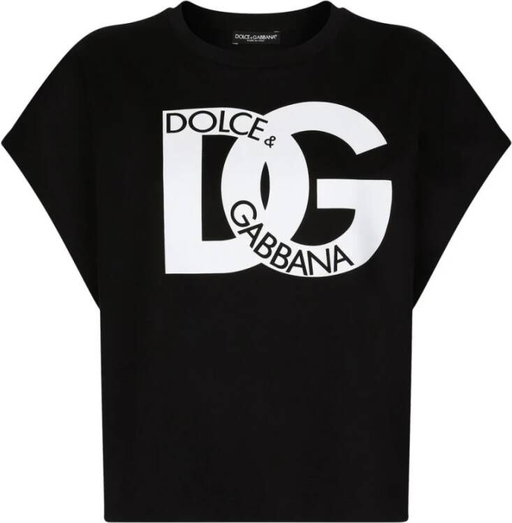 Dolce & Gabbana T-Shirts Zwart Dames
