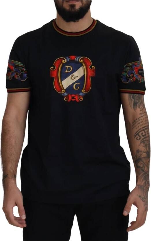 Dolce & Gabbana T-Shirts Zwart Heren