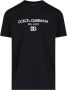 Dolce & Gabbana Zwarte T-Shirt Ricamo Collectie Black Heren - Thumbnail 1