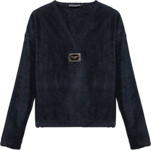 Dolce & Gabbana Terry sweatshirt Zwart Heren