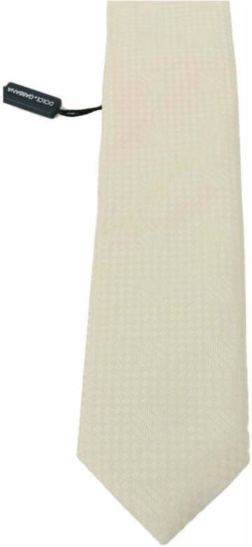 Dolce & Gabbana Ties Beige Heren