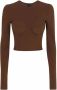 Dolce & Gabbana Bruine Ss22 Top F751Vtfugkfm0023 Brown Dames - Thumbnail 1