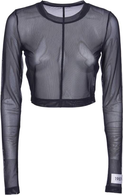 Dolce & Gabbana Topje met lange mouwen Zwart Dames