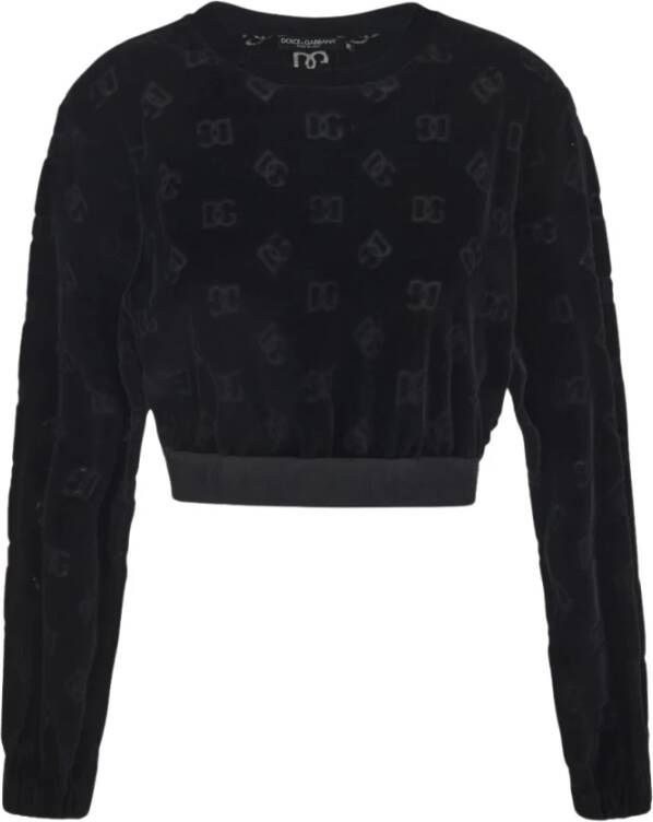 Dolce & Gabbana Dolce Gabbana Sweaters Black Zwart Dames