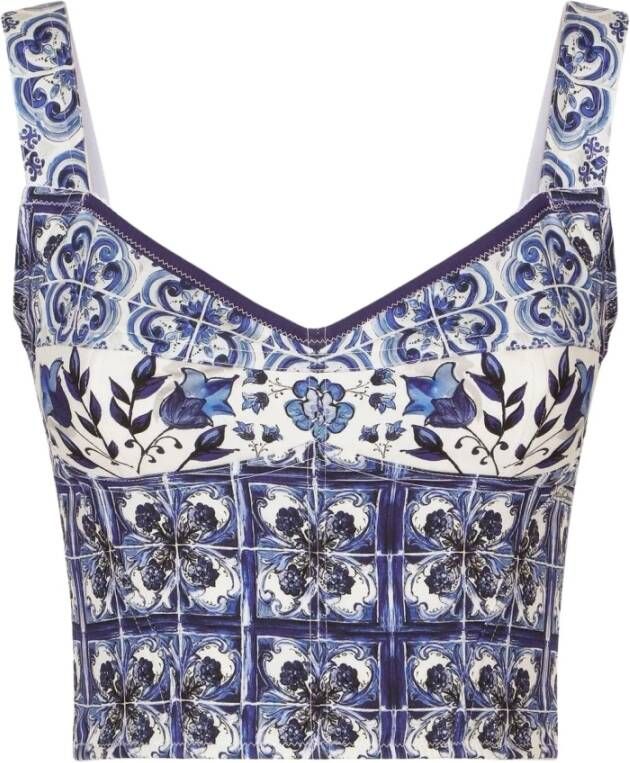 Dolce & Gabbana Tops Blauw Dames