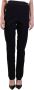 Dolce & Gabbana Slim-Fit Broeken voor Vrouwen Black Dames - Thumbnail 1