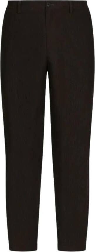 Dolce & Gabbana Trousers Zwart Heren