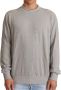 Dolce & Gabbana Ronde Hals Gebreide Trui Italiaanse Katoenen Crewneck Sweater Gray Heren - Thumbnail 1