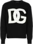 Dolce & Gabbana Gebreide kleding met ronde hals voor comfort en stijl Black Heren - Thumbnail 1