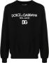 Dolce & Gabbana Zwarte sweatshirt met ritssluiting en capuchon Black Heren - Thumbnail 1