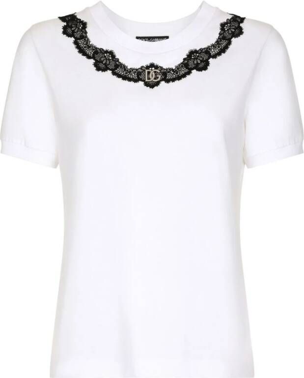 Dolce & Gabbana Tshirt Wit Dames
