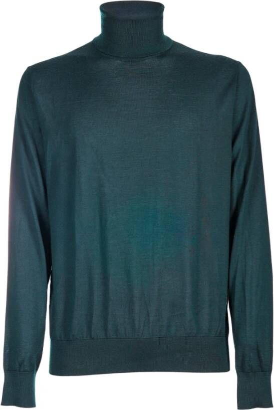Dolce & Gabbana Cashmere Coltrui Groen Heren