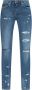 Dolce & Gabbana Slim Fit Denim Jeans Blue Dames - Thumbnail 1