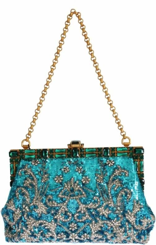 Dolce & Gabbana Vanda -tas Blauw Dames
