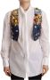 Dolce & Gabbana Kleurrijke Versierde Waistcoat Top Multicolor Dames - Thumbnail 1