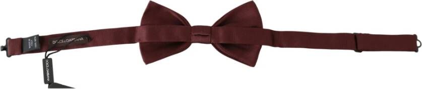 Dolce & Gabbana Vlinderdassen Bruin Heren