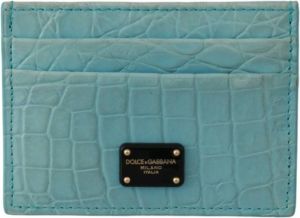 Dolce & Gabbana Wallets Cardholders Blauw Dames
