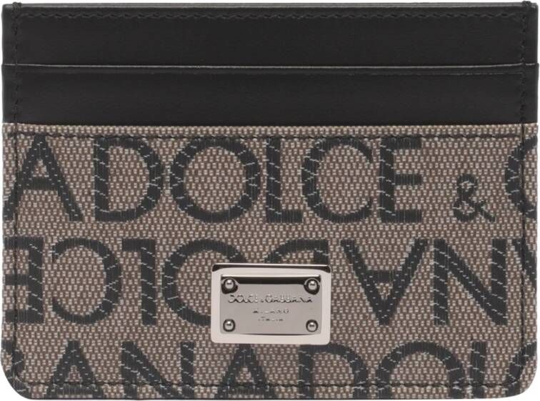 Dolce & Gabbana Wallets Cardholders Bruin Heren