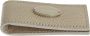 Dolce & Gabbana Beige Leren Magneet Geldclip Beige Heren - Thumbnail 3