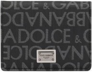 Dolce & Gabbana Wallets Cardholders Grijs Heren