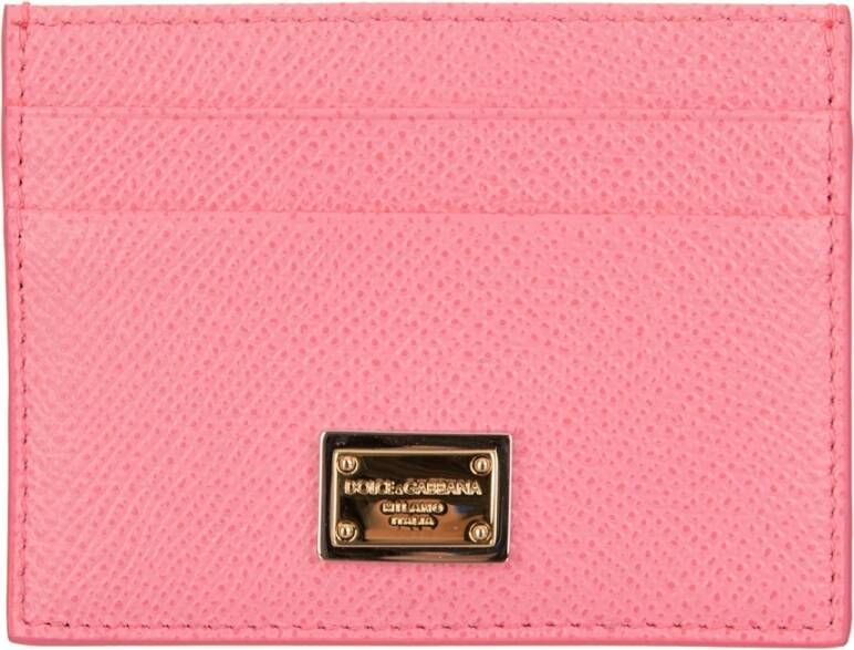Dolce & Gabbana Wallets & Cardholders Roze Dames