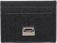 D&G Portemonnee D&G Calfskin kaarthouder met meerdere kaartsleuven en logoplaatje - Foto 2