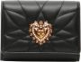 Dolce & Gabbana Zwarte portemonnee met drukknoopsluiting Black Dames - Thumbnail 3